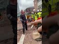 Tough Guy Takes On Construction Crew