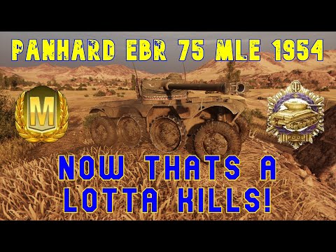 Panhard EBR 75 mle 1954 Thats a lotta Kills! ll World of Tanks Console Modern Armour - Wot Console