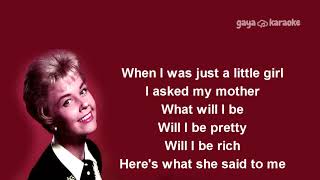 Download lagu Que Sera Sera karaoke mp3