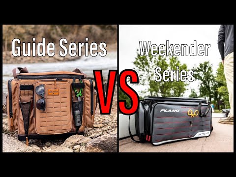 Plano Guide Series Tackle Bags VS Plano Weekender Tackle Bags