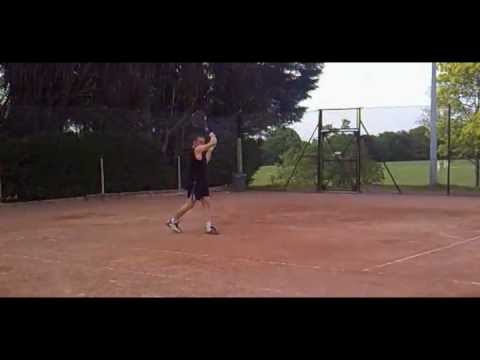 JM TENNIS BARCELONA - Forehand Open Stance training with Andy McCall
