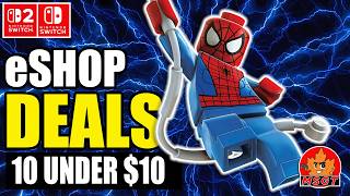 eSHOP SALE ALERT! TOP 10 UNDER $10 Nintendo Switch & Switch 2 Budget Game Deals Up to 87% OFF