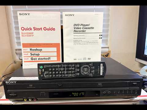 Sony SLV-D380P DVD/VCR Combo VHS Player, Recorder w/ Remote & Instructions; Tested SEE VIDEO image 15