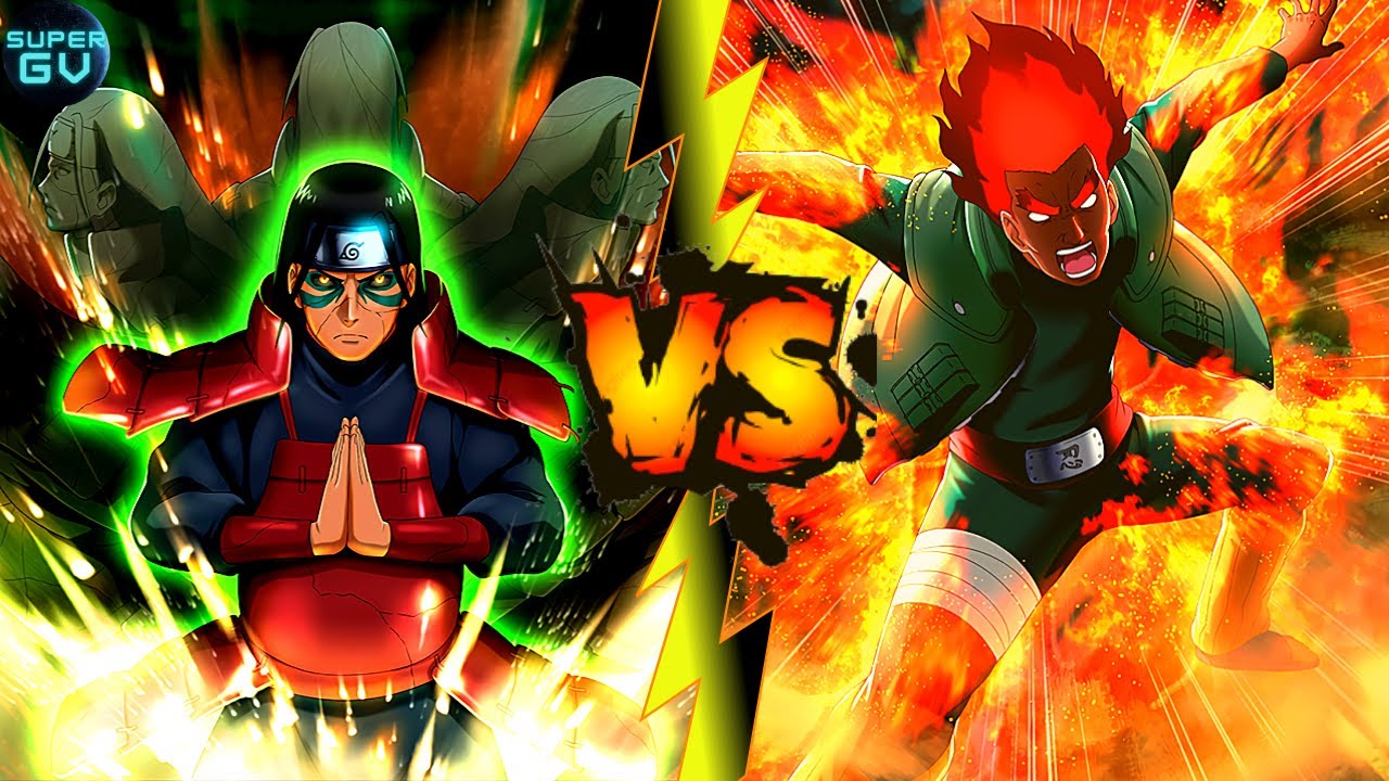 HASHIRAMA VS GUY WHO WOULD WIN?