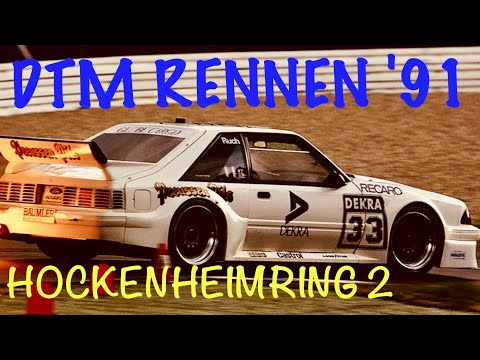 DTM 1991 Hockenheim 2 Rennen Lauf 19 & 20 Highlights