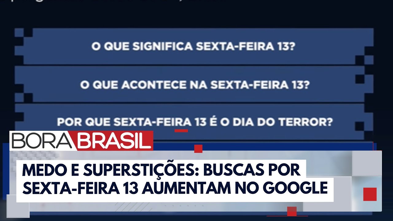 Dia do terror? Brasileiros vão ao Google na sexta-feira 13 I Bora Brasil