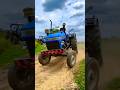 Jcb 3dx Backhoe Loader Machine Loading Massey Ferguson 7250 And Mahindra 295 Di Tractor Shorts