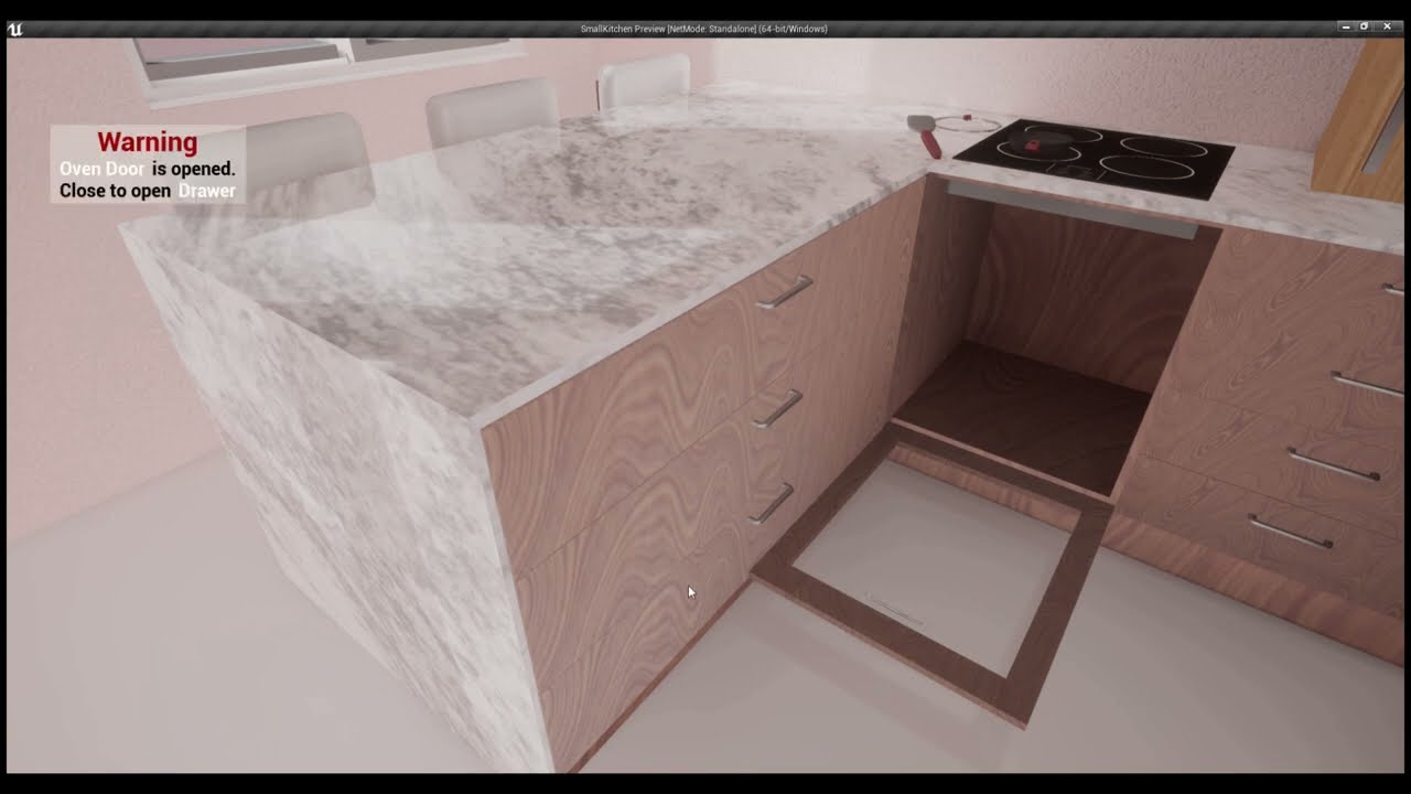 Small Kitchen 3D Model