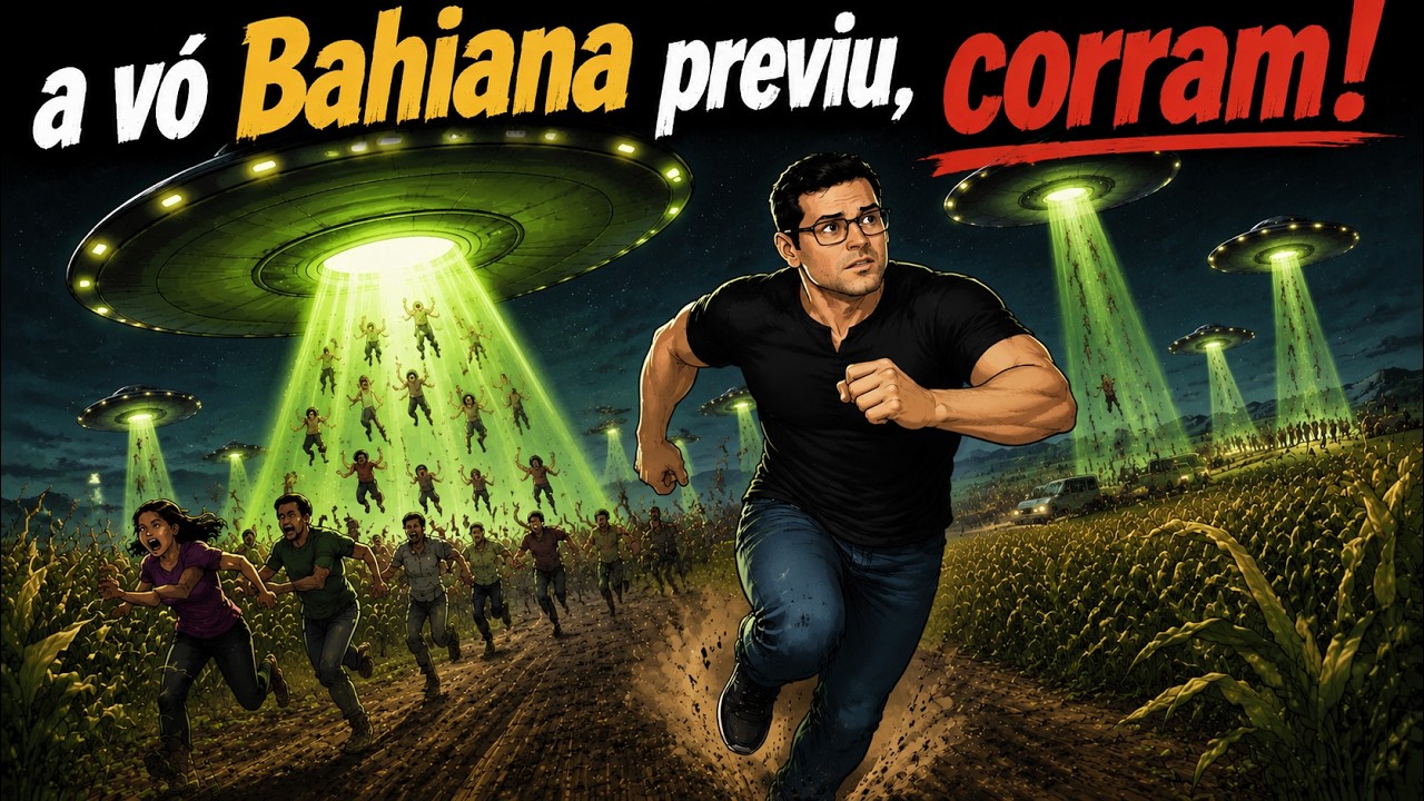 Bate Papo Semanal - Vó Bahiana avisou, seremos abduzidos nesse mês! (cobrem ela depois hein)