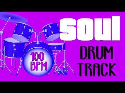 Retro Soul Drum Track - 95 BPM - 4/4