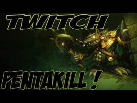 LoL - Twitch Penta Kill - Best ADC NA