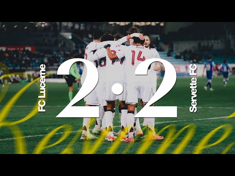 FC Lucerne 2-2 Servette FC | Match summary