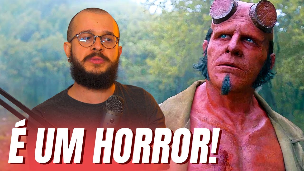 HELLBOY E O HOMEM TORTO - O TERROR DO VERMELHÃO EXISTE (E É FRACO)