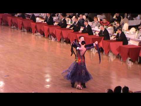 WDSF World Open Standart 1/4 Viennese Walts Ivan Varfolomeev - Valeria Remina