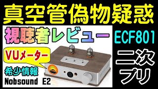 Nobsound E2 真空管偽物偽装疑惑 一件落着！