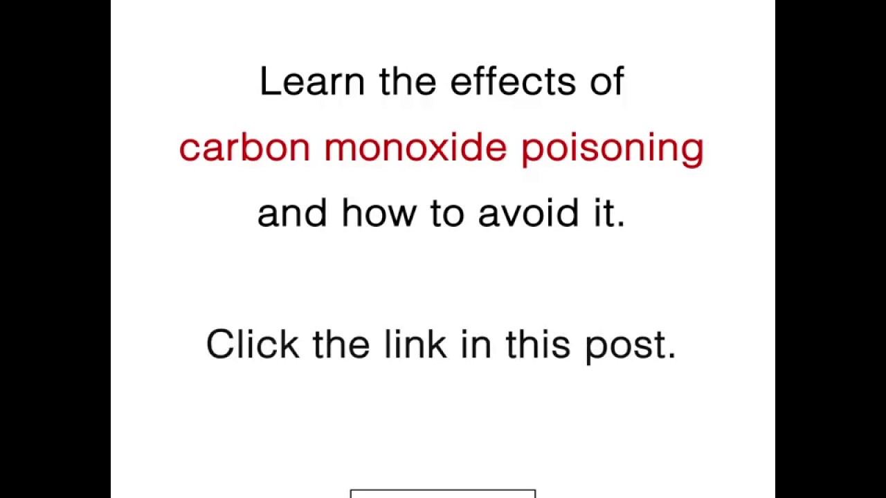 Carbon Monoxide Detection