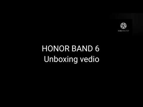All new Honor band 6 Unboxing 😍