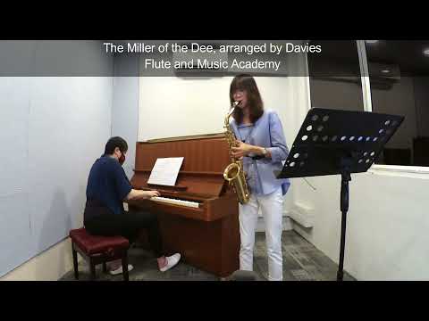 A Sax ABRSM Grade 3 from 2022, A2 The Miller of the Dee, arranged by Davies