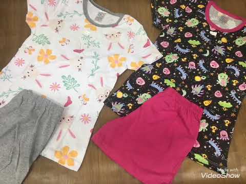 KIT DE PIJAMA  VERÃO  TAM 10 AO 14   36 CONJ X 13,00 = 468,00 VARUTTI MODAS 011 999651834