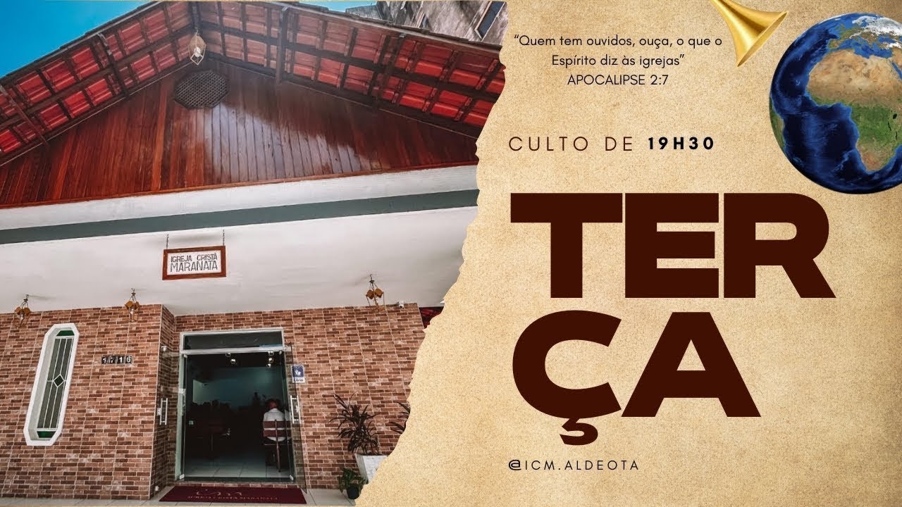 [19H30] - Culto de Glorificação Igreja Cristã Maranata - Aldeota - 18/02/2025