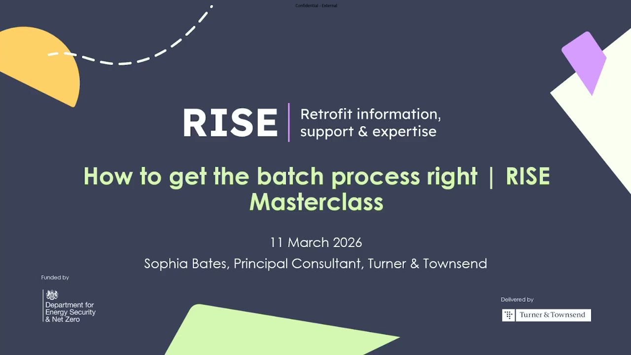 How to get the batch process right | RISE Masterclass