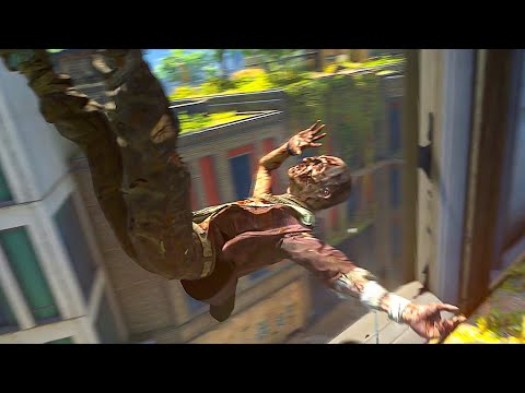 Dying Light 2 Rare Moment Of Zombie Entering Matrix