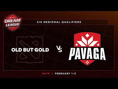 Old But Gold vs Pavaga Game 3 - DreamLeague S11 CIS Qualifier: Losers' Round 2