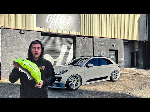 WE FITTED LAMBORGHINI BRAKES TO MY WIFES PORSCHE!!//