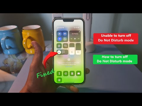 Fixed iPhone Can’t Turn Off Do Not Disturb mode