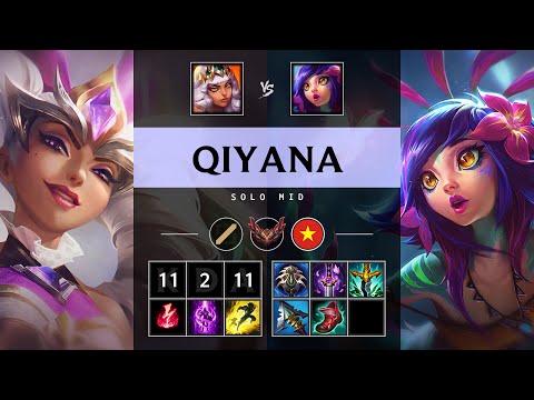 Qiyana Mid vs Neeko: Legendary - VN Grandmaster Patch 14.24