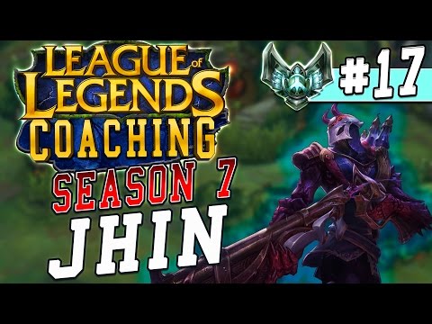 S7 LoL Coaching #17 - Jhin Adc (Plat 5)