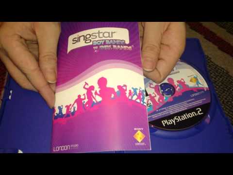Singstar Boy Bands vs Girl Bands Playstation 2