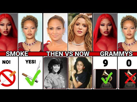 JLO VS Shakira VS Rihanna VS Nicki Minaj