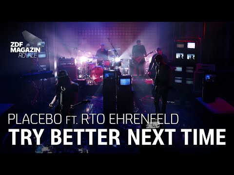 Placebo feat. RTO Ehrenfeld - "Try Better Next Time" | ZDF Magazin Royale