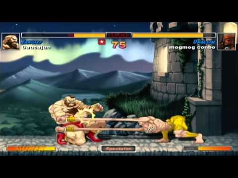 Super Street Fighter II Turbo HD Remix - XBLA - Caucajun (Zangief) VS. mogmog conbo (Dhalsim)