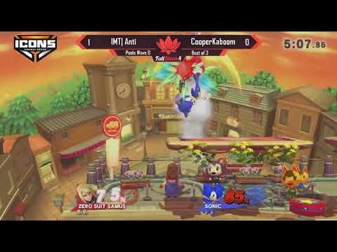 FB4 [Wii U] - IMT| Anti (Zero Suit Samus) vs CooperKaboom (Sonic) - Pools Wave D