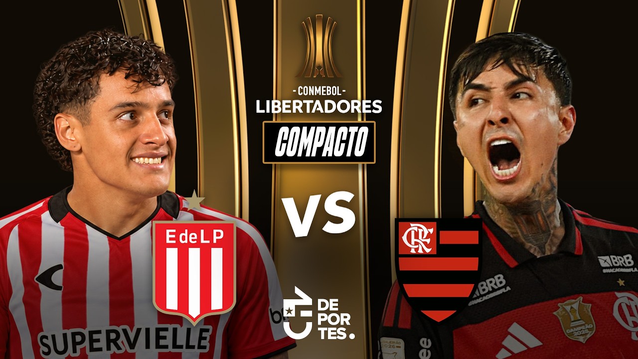 🏆 RESUMEN 🔴 ESTUDIANTES 0-0 FLAMENGO ⚽ COPA CONMEBOL LIBERTADORES