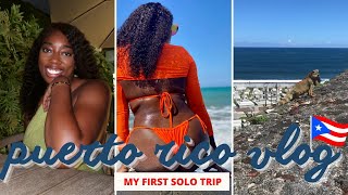 PUERTO RICO VLOG | FIRST SOLO TRIP | PUERTO RICO DURING COVID 2021