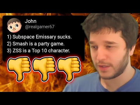 Reaktionen auf die heißesten Meinungen zu Smash Bros.
