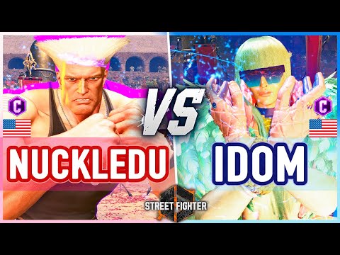SF6 🔥 NuckleDu (Guile) vs iDom (Manon) 🔥 Street Fighter 6