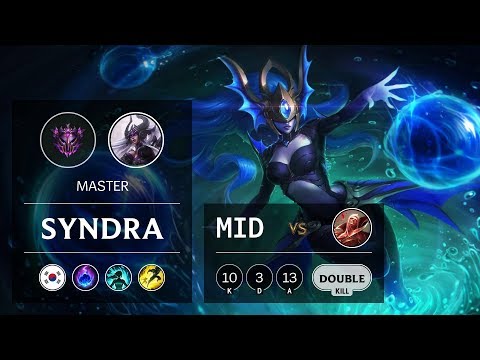 Syndra Mid vs Vladimir - KR Master Patch 9.12