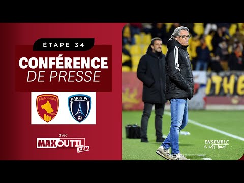 J34 - RAF / Paris FC : Conférence de presse de Didier Santini