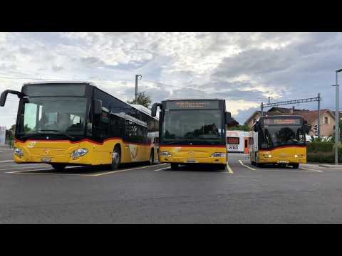 Vidéo spéciale sur les Cars Postaux en [Suisse]