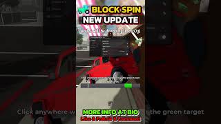 Block Spin Car Farming Hacking ATM 💸 #robloxscript #blockspin