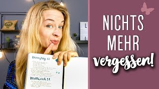 Bullet Journal Daily Log: Tägliche Planroutine | deutsch