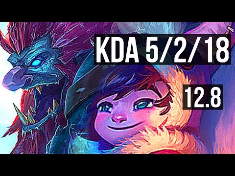 TRUNDLE vs NUNU & WILLUMP (JNG) | 75% winrate, 5/2/18 | EUW Master | 12.8