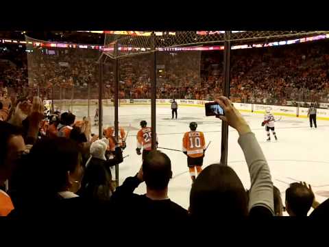 Danny Briere Scores vs Ottawa Senators 1/7/12