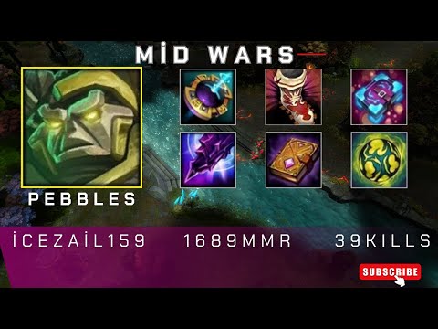 HoN | Mid Wars | Pebbles | icezail159 | 1689 MMR