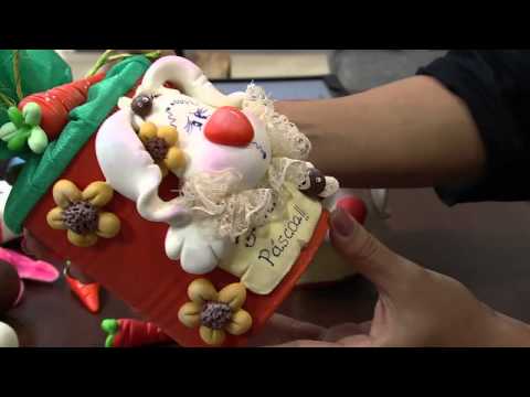 Mulher.com 04/04/2014 - Candy-carrying rabbit by Regina Napoli Part 02