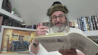 בית המדרש הווירטואלי עמוד מוהר"ן – ביידיש – 'עמוד היומי' – ליקו"מ דף קיב' ע"ב תורות רז' – רט' (הרב מוטה פראנק) - התמונה מוצגת ישירות מתוך אתר האינטרנט יוטיוב. זכויות היוצרים בתמונה שייכות ליוצרה. קישור קרדיט למקור התוכן נמצא בתוך דף הסרטון